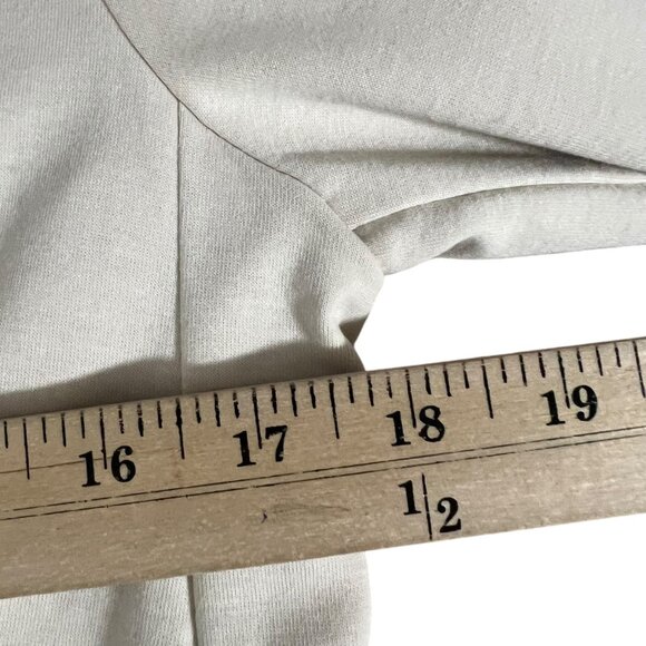 Max Mara Weekend Neutral Cream Minimalist Knit Two-Button Blazer Size M - Picture 5 of 7